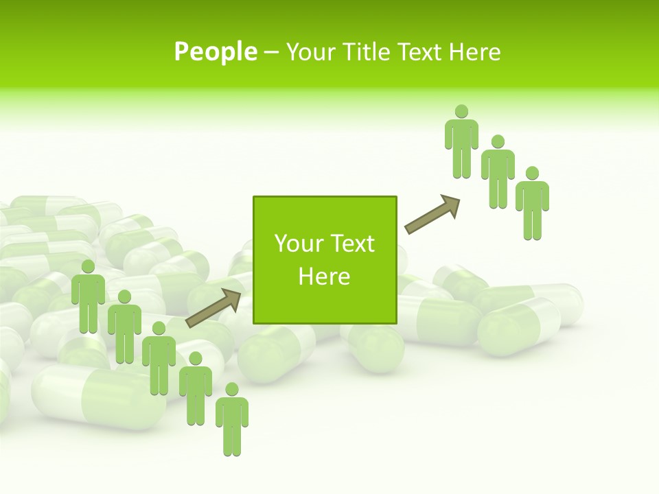 Pharmacy White Closeup PowerPoint Template