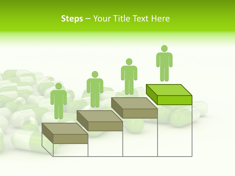 Pharmacy White Closeup PowerPoint Template