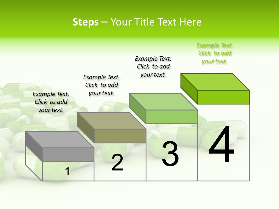 Pharmacy White Closeup PowerPoint Template