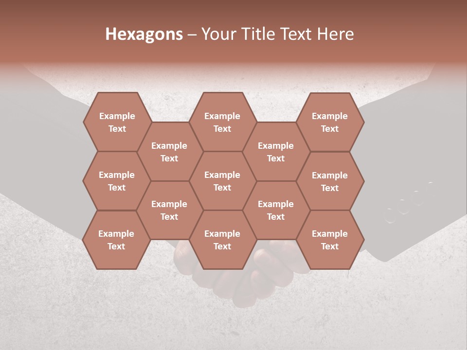 Businessman Trust Success PowerPoint Template