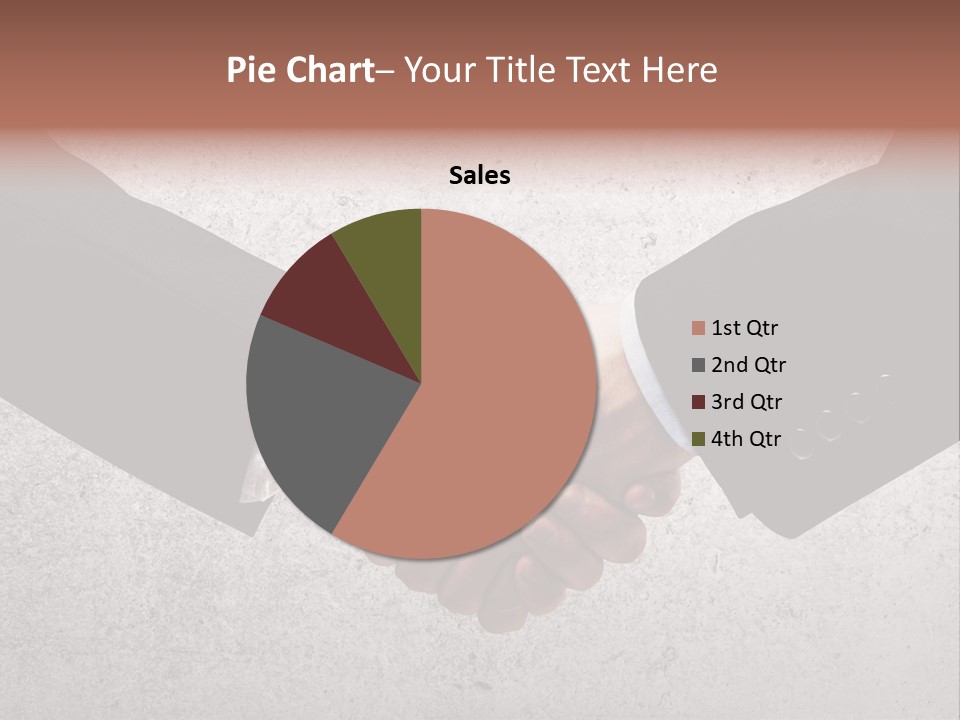 Businessman Trust Success PowerPoint Template