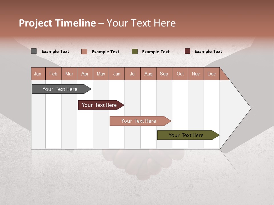Businessman Trust Success PowerPoint Template