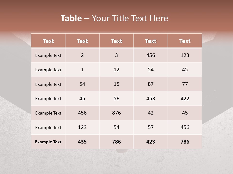 Businessman Trust Success PowerPoint Template