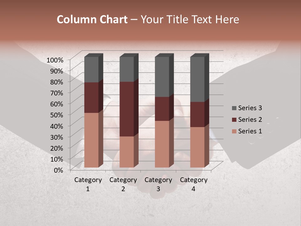 Businessman Trust Success PowerPoint Template