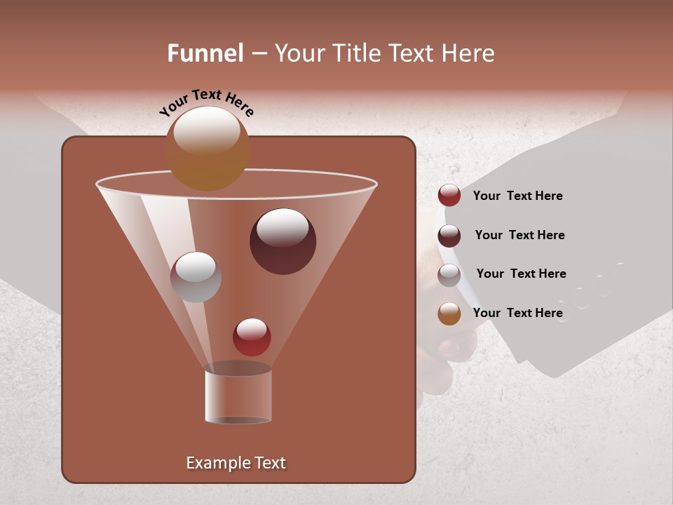 Businessman Trust Success PowerPoint Template