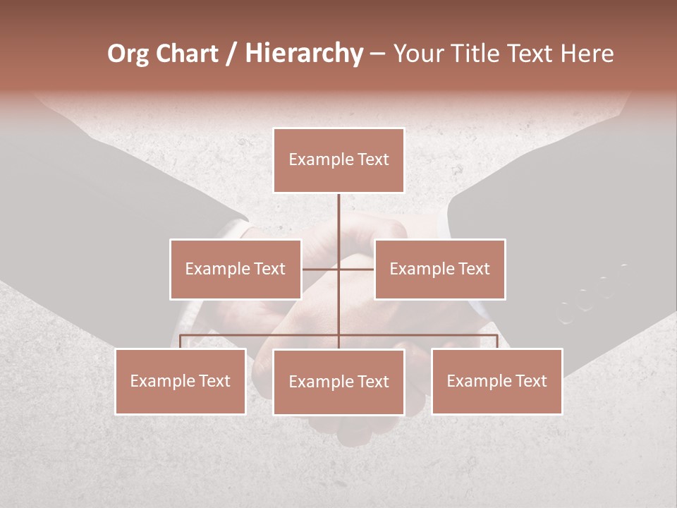 Businessman Trust Success PowerPoint Template