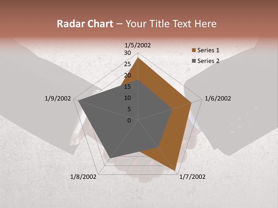 Businessman Trust Success PowerPoint Template