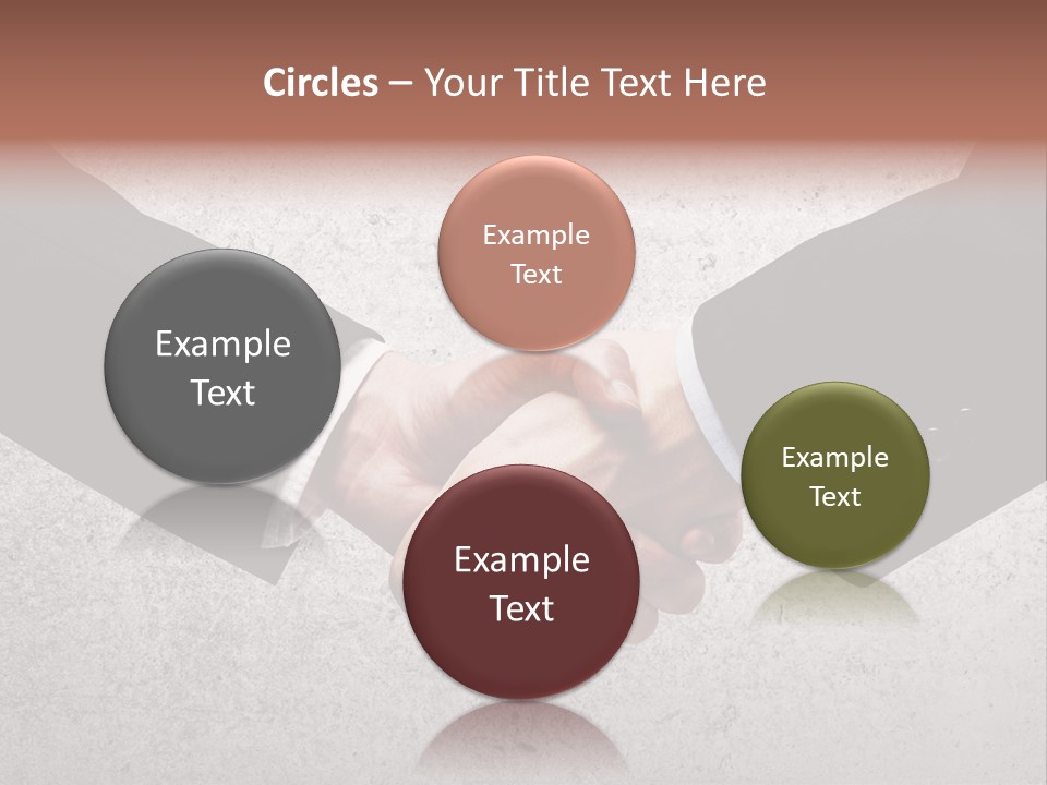 Businessman Trust Success PowerPoint Template