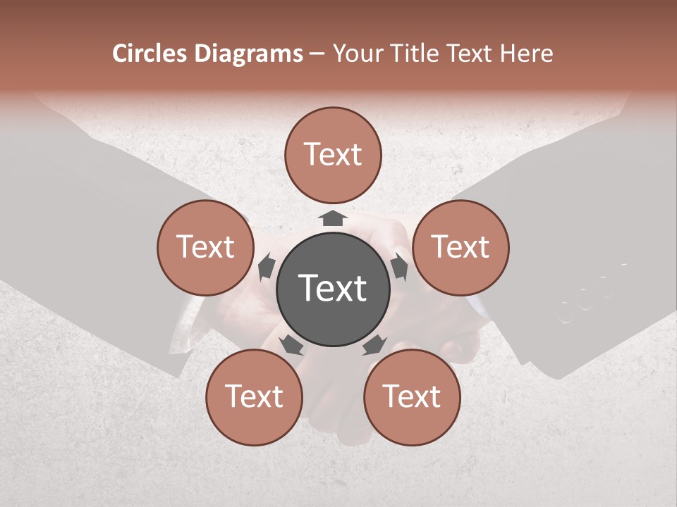 Businessman Trust Success PowerPoint Template