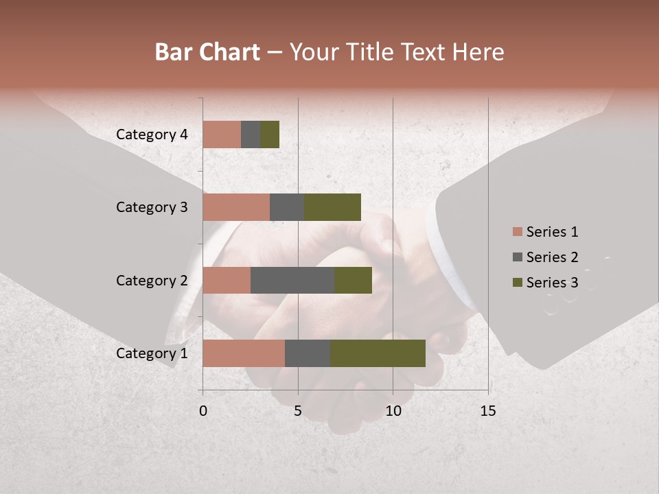Businessman Trust Success PowerPoint Template