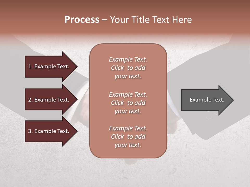 Businessman Trust Success PowerPoint Template