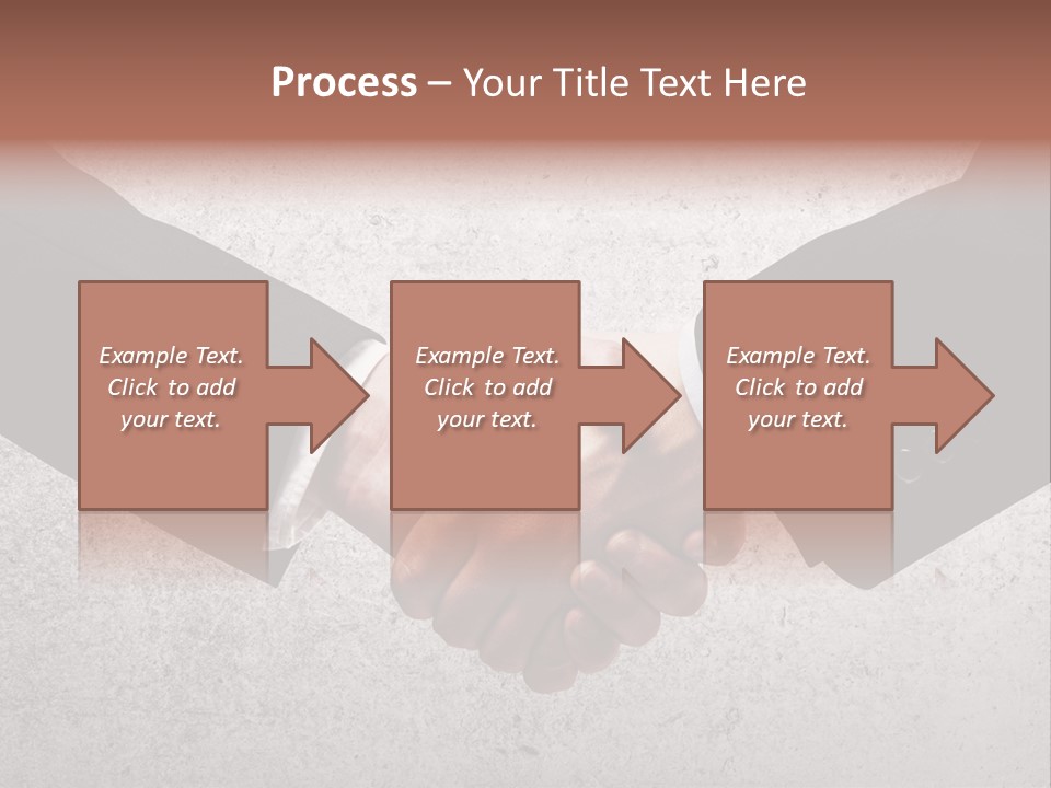 Businessman Trust Success PowerPoint Template