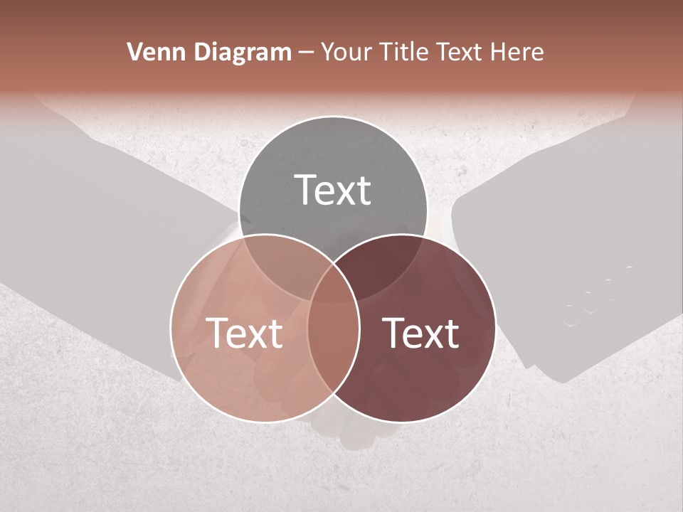 Businessman Trust Success PowerPoint Template