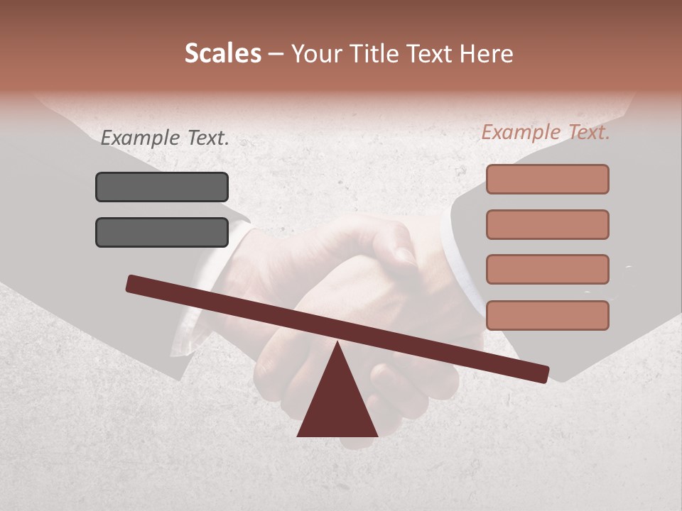 Businessman Trust Success PowerPoint Template