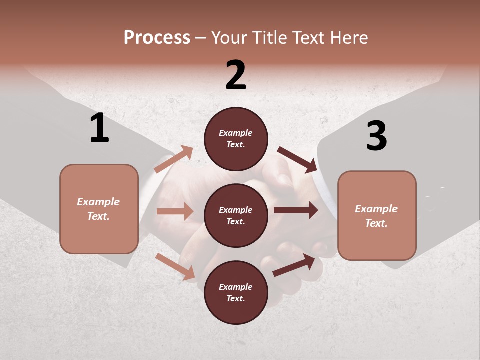 Businessman Trust Success PowerPoint Template
