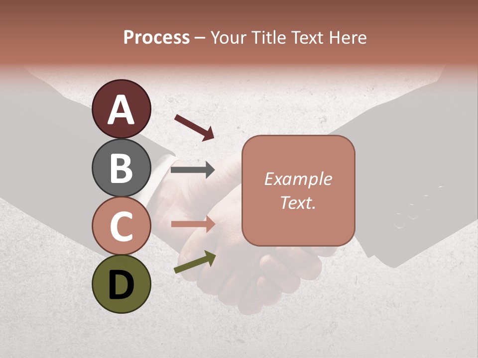 Businessman Trust Success PowerPoint Template