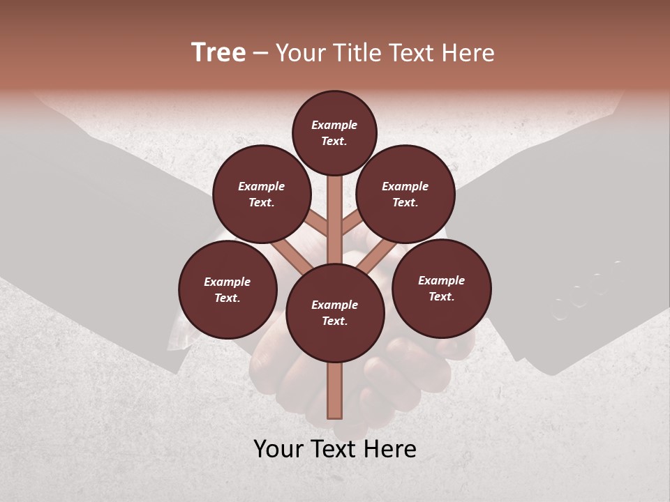 Businessman Trust Success PowerPoint Template