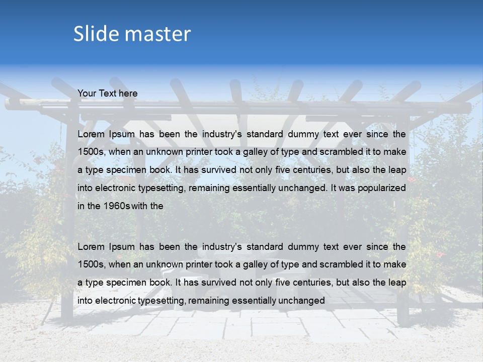 Green Countryside Recreation PowerPoint Template