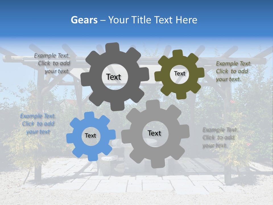 Green Countryside Recreation PowerPoint Template