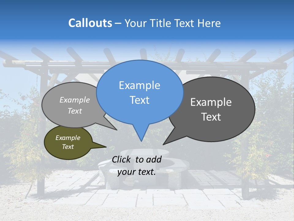 Green Countryside Recreation PowerPoint Template