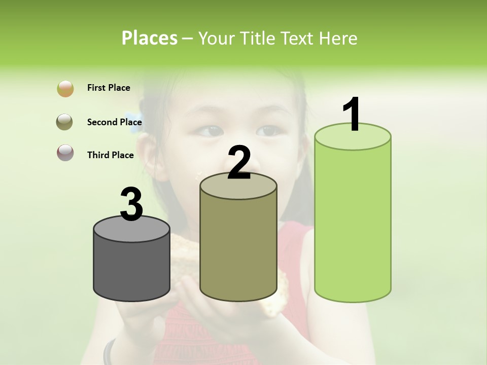 Leisure Daughter Lunch PowerPoint Template