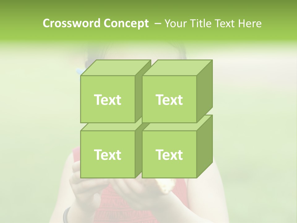 Leisure Daughter Lunch PowerPoint Template