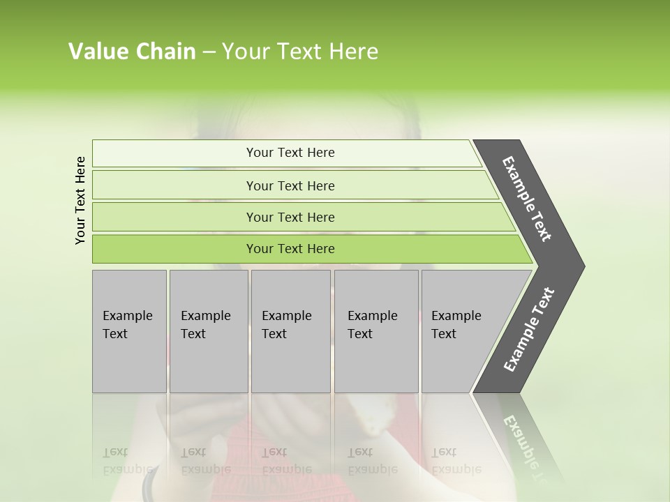 Leisure Daughter Lunch PowerPoint Template