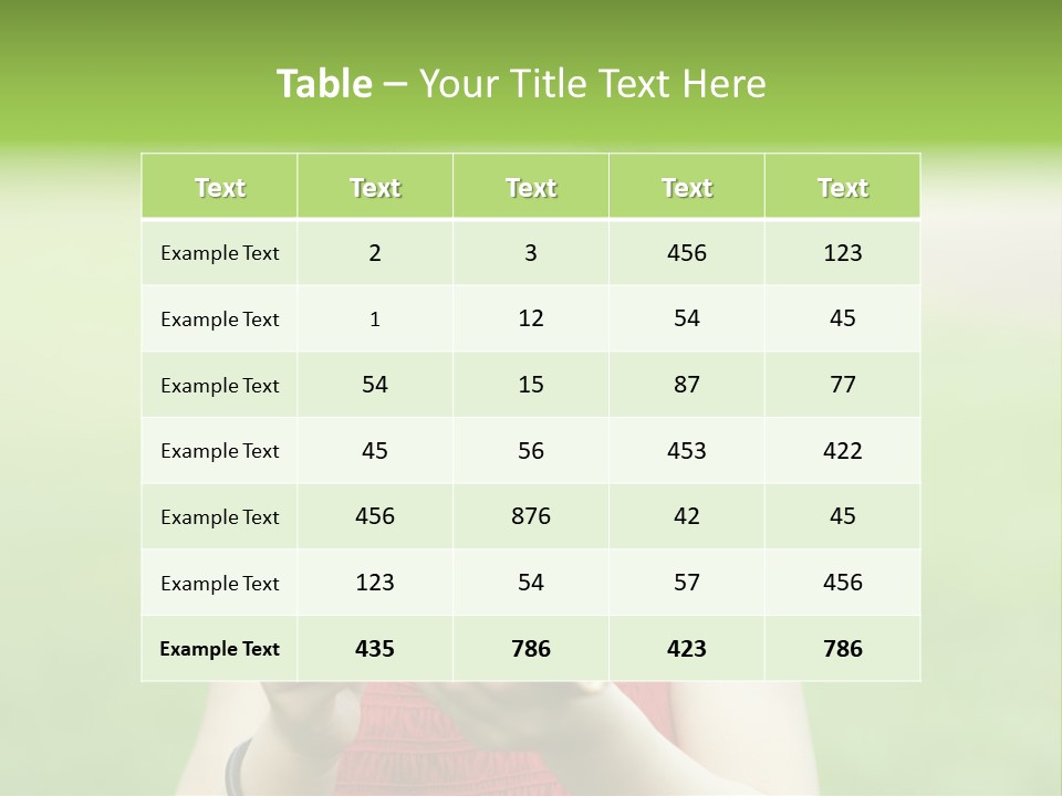 Leisure Daughter Lunch PowerPoint Template