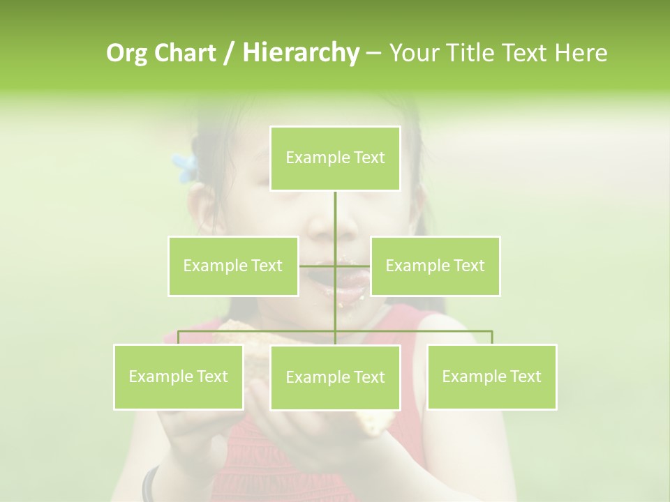 Leisure Daughter Lunch PowerPoint Template