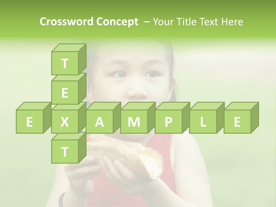 Leisure Daughter Lunch PowerPoint Template