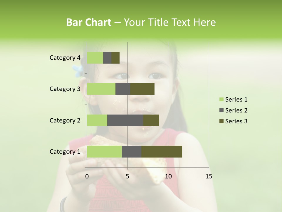 Leisure Daughter Lunch PowerPoint Template