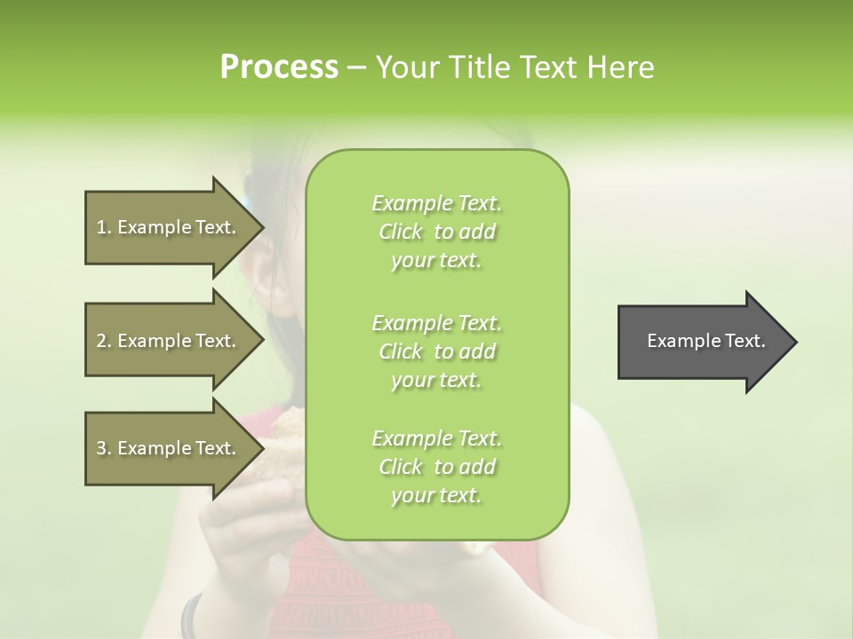 Leisure Daughter Lunch PowerPoint Template