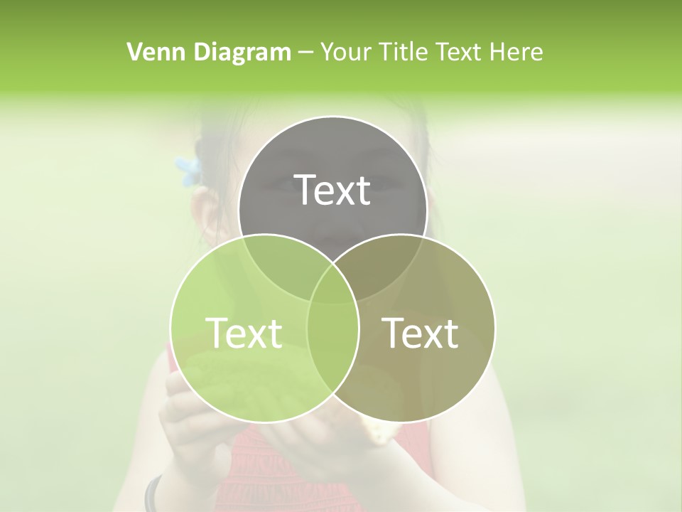 Leisure Daughter Lunch PowerPoint Template