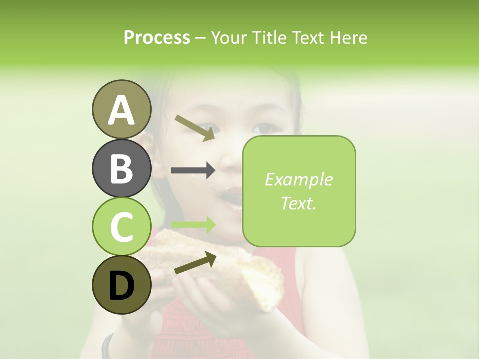 Leisure Daughter Lunch PowerPoint Template