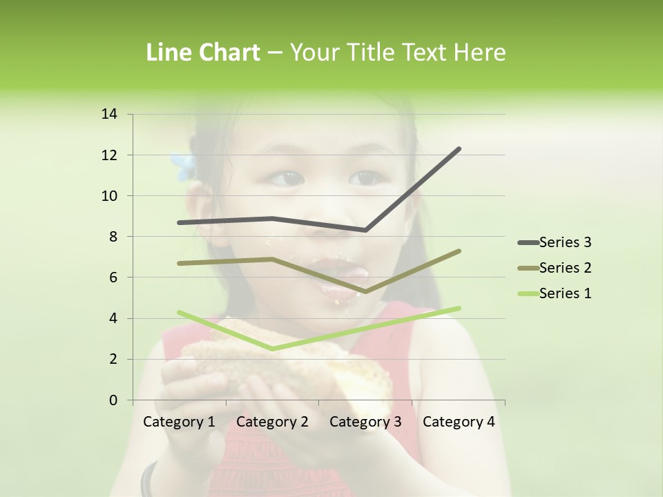 Leisure Daughter Lunch PowerPoint Template