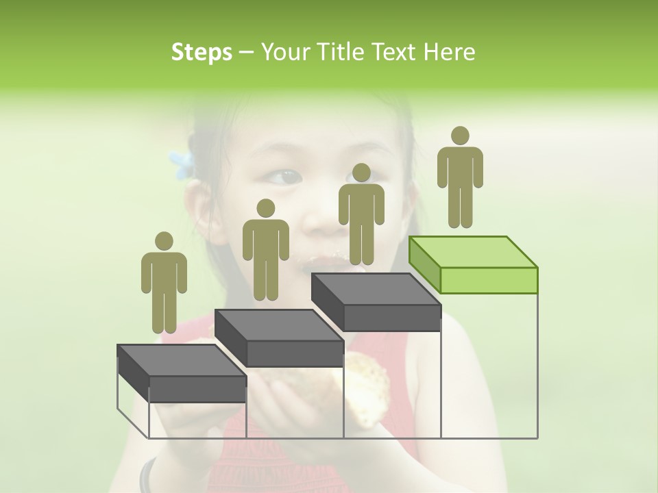 Leisure Daughter Lunch PowerPoint Template