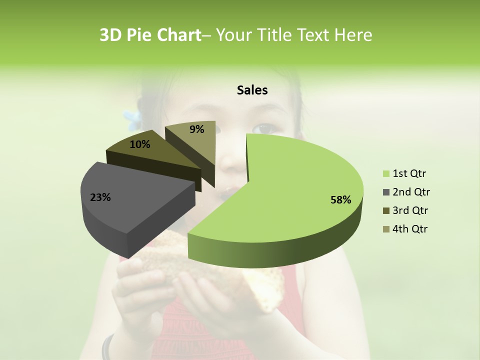 Leisure Daughter Lunch PowerPoint Template