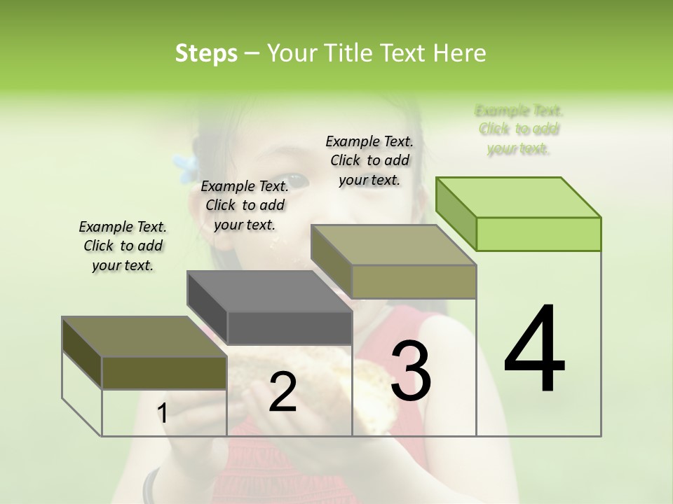 Leisure Daughter Lunch PowerPoint Template