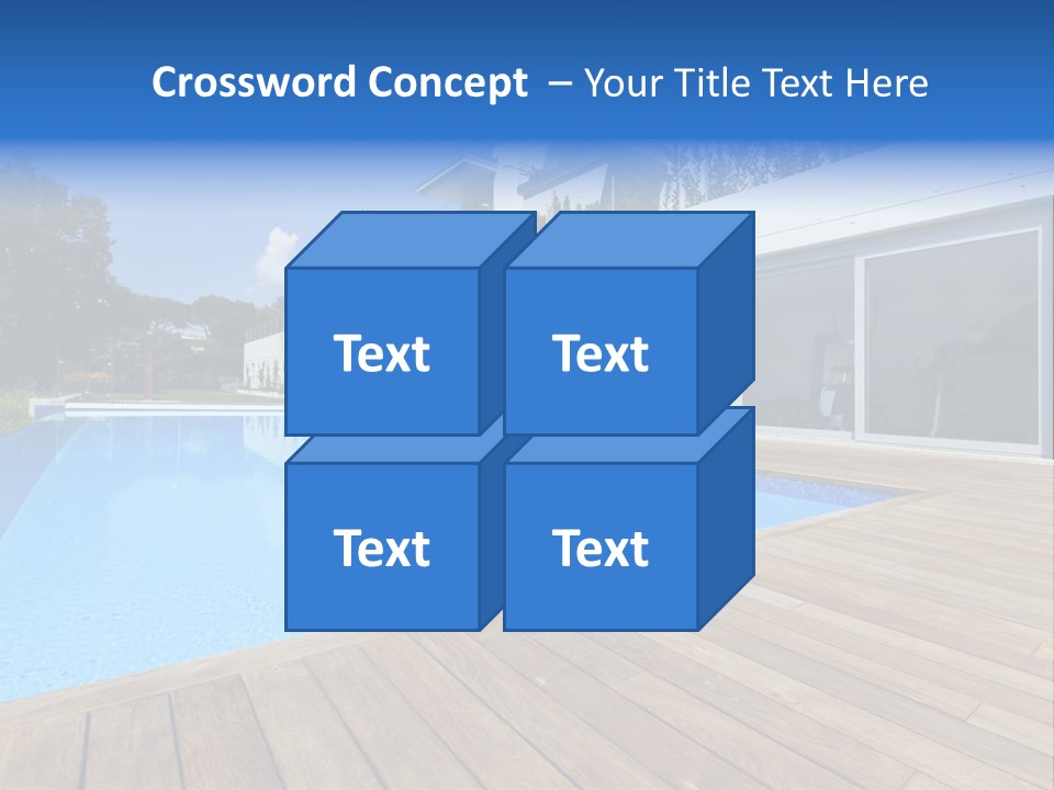 Window Perspective Villa PowerPoint Template