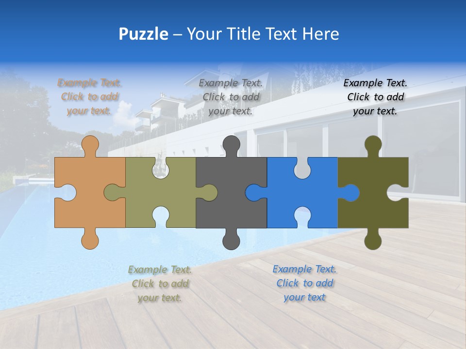 Window Perspective Villa PowerPoint Template