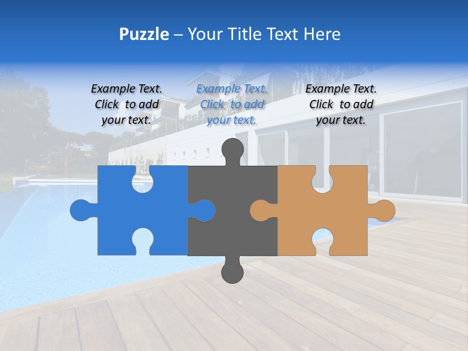 Window Perspective Villa PowerPoint Template