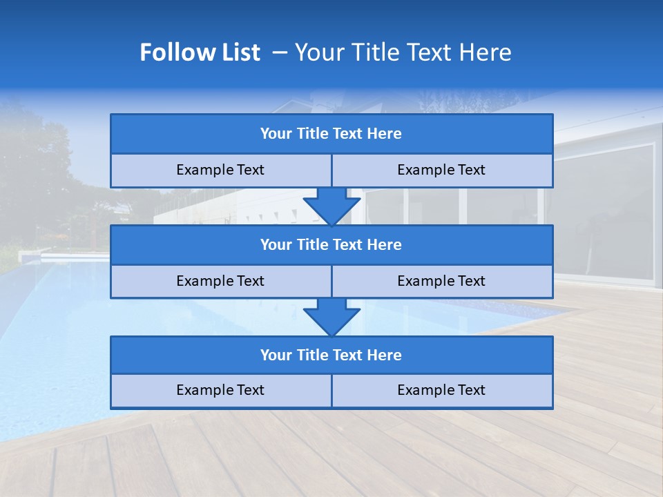 Window Perspective Villa PowerPoint Template