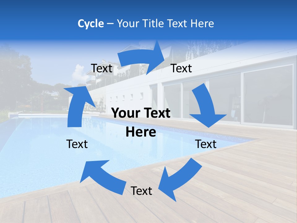 Window Perspective Villa PowerPoint Template