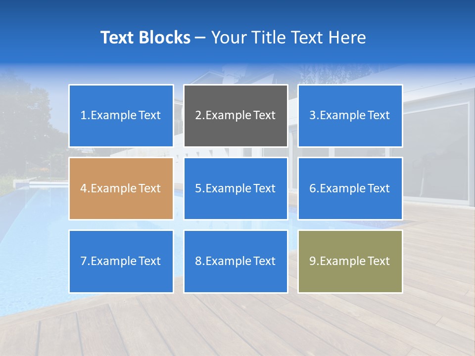 Window Perspective Villa PowerPoint Template