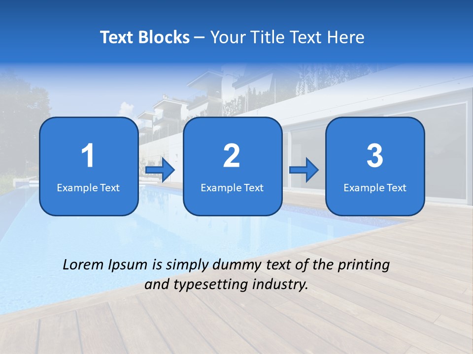 Window Perspective Villa PowerPoint Template