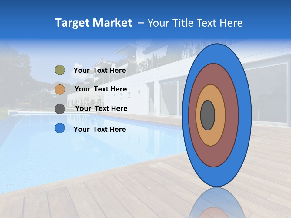 Window Perspective Villa PowerPoint Template