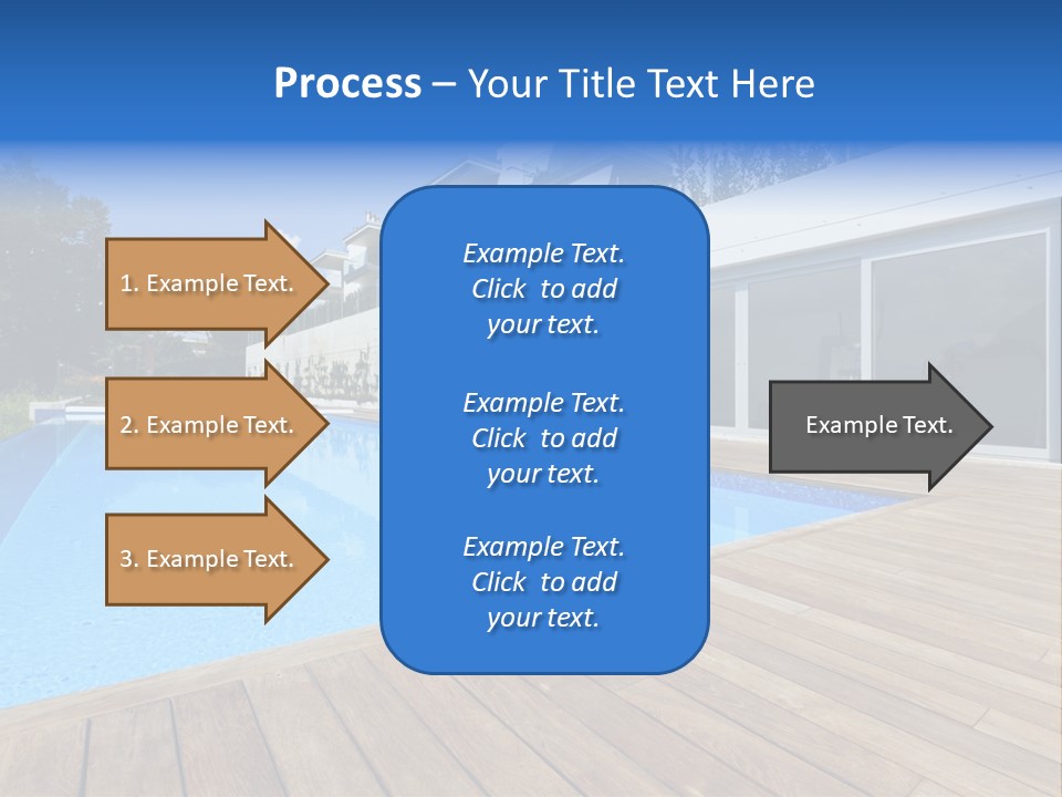 Window Perspective Villa PowerPoint Template