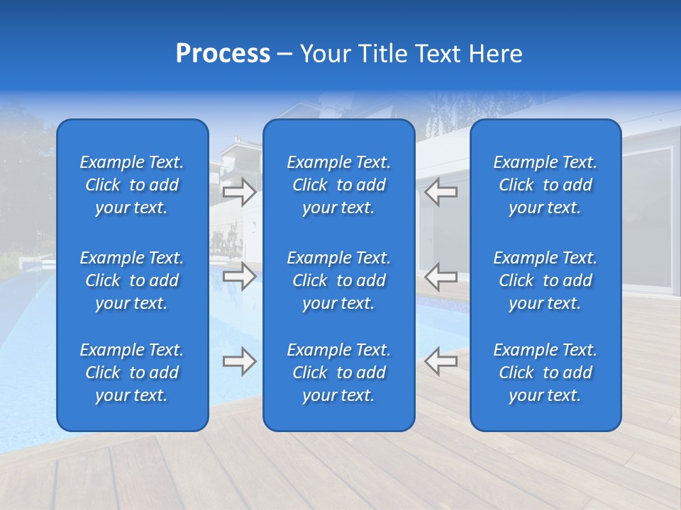 Window Perspective Villa PowerPoint Template