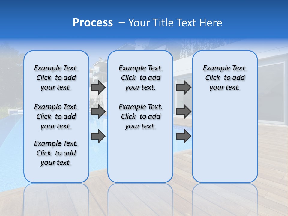 Window Perspective Villa PowerPoint Template