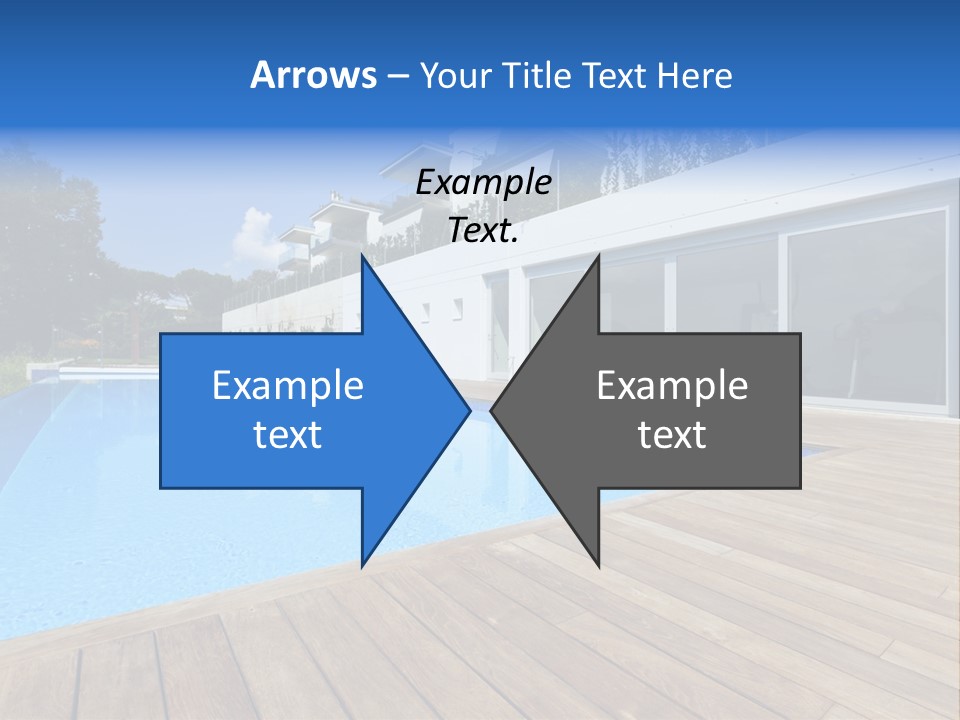 Window Perspective Villa PowerPoint Template